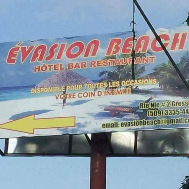 Evasion Beach Hotel Gressier Екстер'єр фото